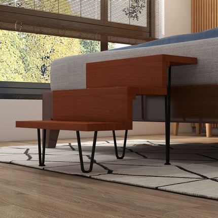 Pet stairs, 3-step wood and steel, supports up to 20 kg