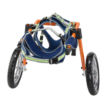 Dog Wheelchair for Back Legs, Adjustable 2-Wheel, 48–88 lb