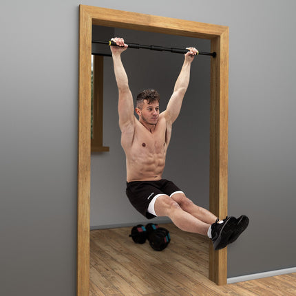 Durvju vingrošanas stienis, regulējams 68-100 cm, mājas fitnesam