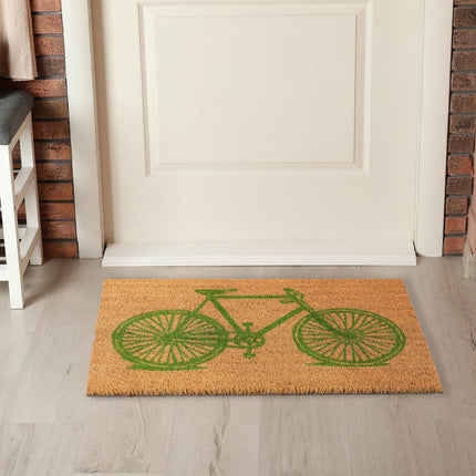 Durvju paklājiņš Velosipēds Kokosrieksts