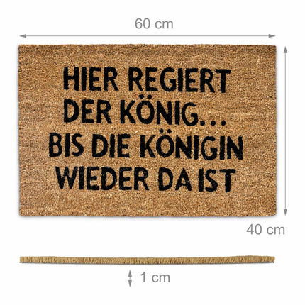 Door mat Coconut QUEEN