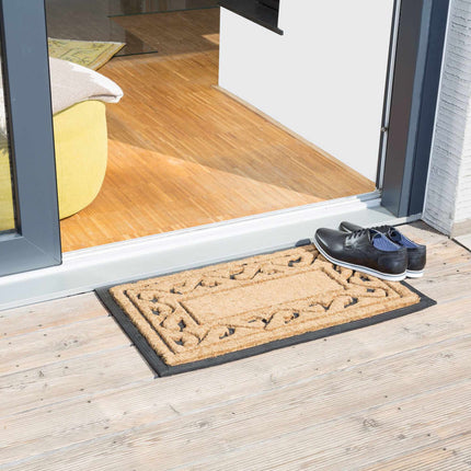 Durvju paklājiņš kokosšķiedras