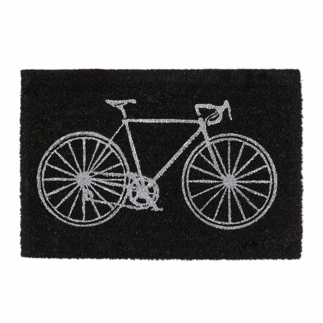Durvju paklājiņš kokosšķiedras velosipēdam