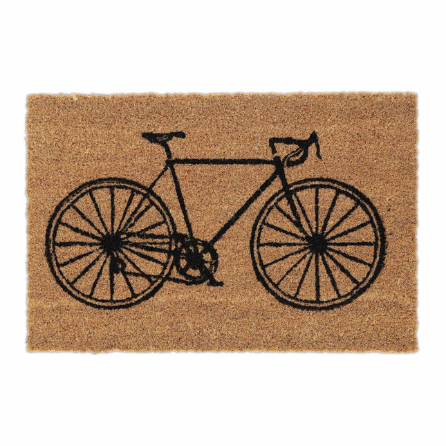 Durvju paklājiņš kokosšķiedras velosipēdam