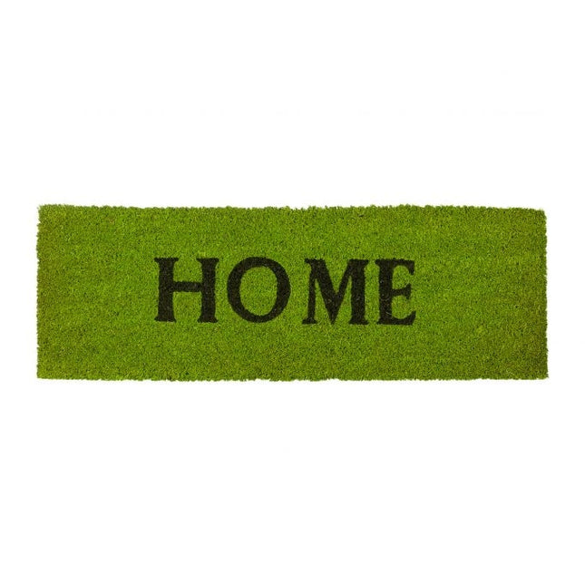 Durvju paklājiņš kokosšķiedras šaurs "HOME"