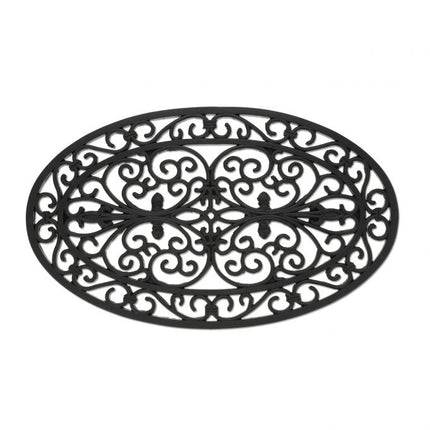 Ovāls durvju paklājiņa gumijas ornaments