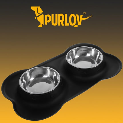 Double bowl - 450ml Purlov 21632