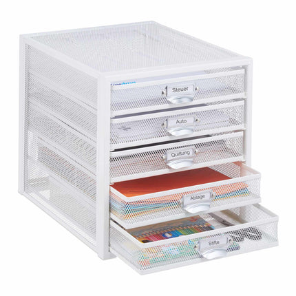 Drawer box with 5 drawers