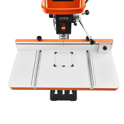 Drill Press Table 605 x 300 mm, MDF, Fence, Stop Block