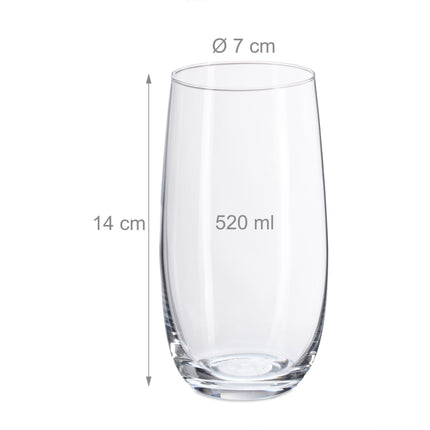 Drinking glasses 12-pack