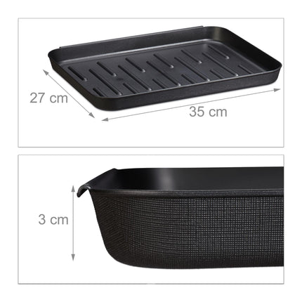 Apavu pilienu paplāte - 3 gabalu komplekts