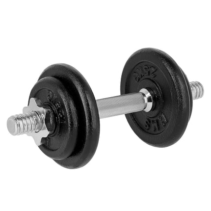 Hanteļu komplekts ar koferi, 20 kg regulējami diski