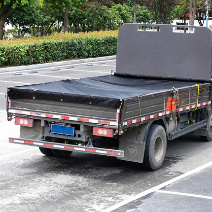 Dump Truck Mesh Tarp 6 x 14 ft, PVC-Coated, Brass Grommets