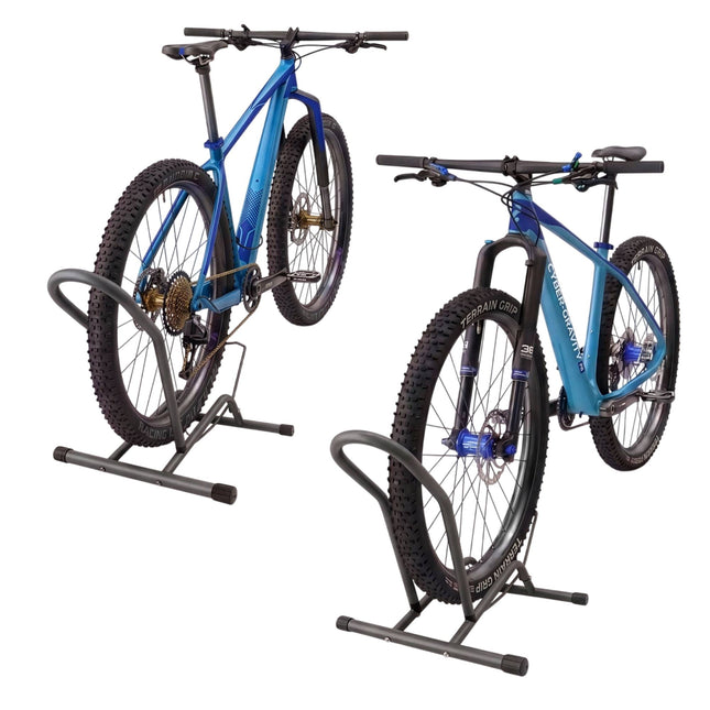 E-velosipēda grīdas statīvs - piemērots riteņiem līdz 29 collām