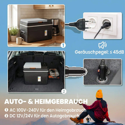 Elektriskā aukstuma kaste 30L, -20C līdz 20C, vadība ar lietotni