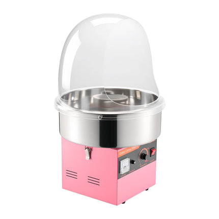 Electric Cotton Candy Machine, 1000W, Cover, Steel Bowl