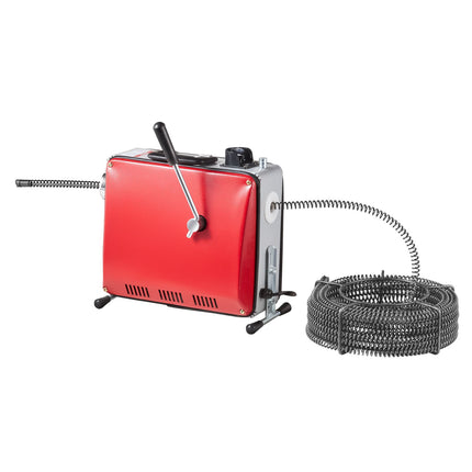 Electric Drain Cleaner Machine 500W, 25m Cable, 8 Cutters