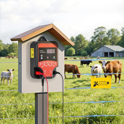 Electric Fence Energizer 12kV 3J, AC/DC, LED, 3km