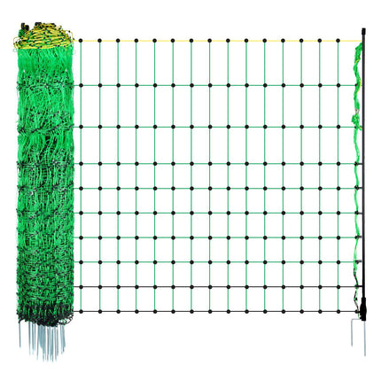Electric Fence Netting 35 In x 164 Ft With Posts, Stakes