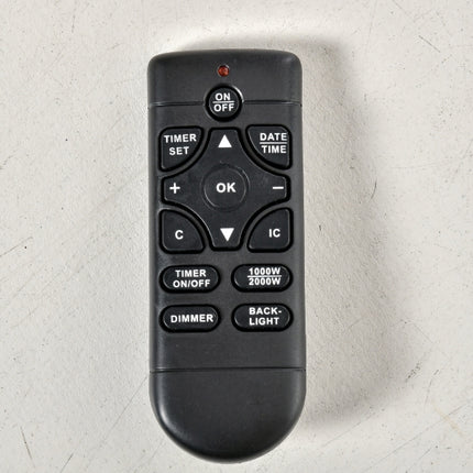 Elektriskais kamīns, 1000 W/2000 W, pārklājums 20-25 m²