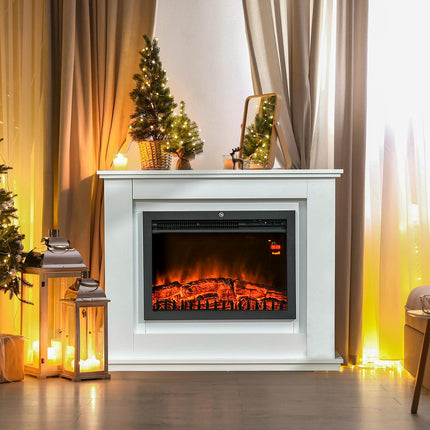Elektriskais kamīns, 1000 W/2000 W, pārklājums 20-25 m²