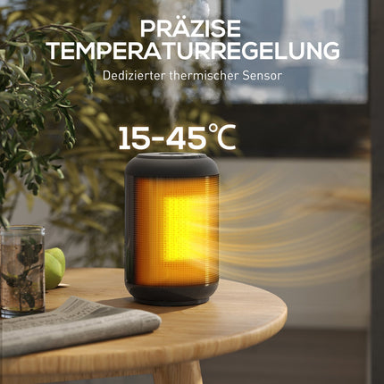 Elektriskais sildītājs, 1500 W, 3 režīmi, taimeris, drošības funkcijas