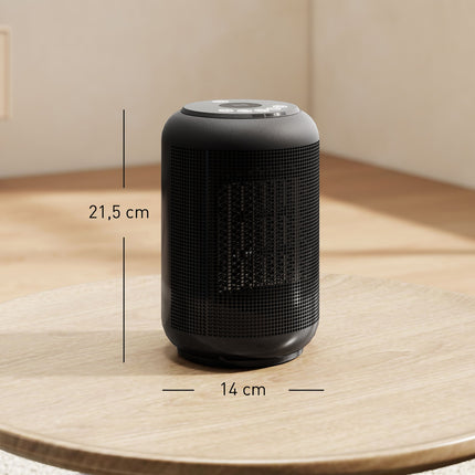 Elektriskais sildītājs, 1500 W, 3 režīmi, taimeris, drošības funkcijas