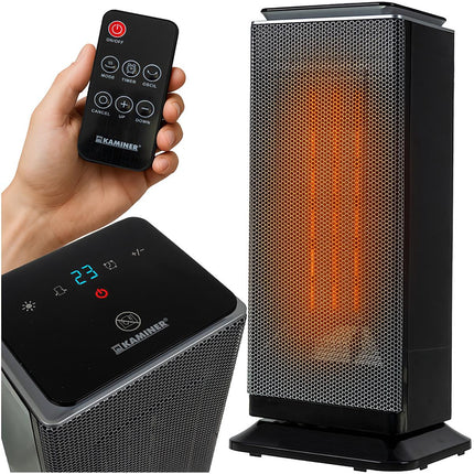 Elektriskais sildītājs, 2000 W PTC keramikas, tālvadības pults