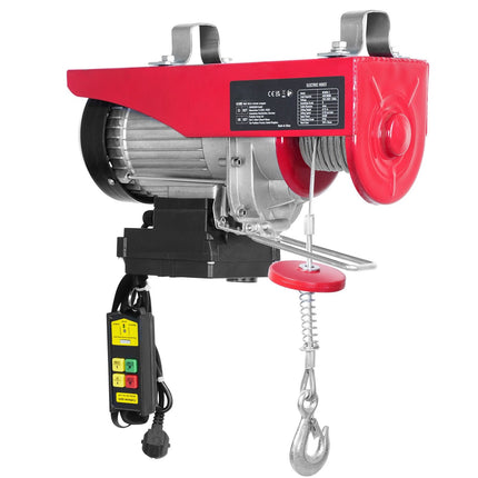 Electric Hoist 400 kg, 850W 220V, Wireless Remote, 12 m