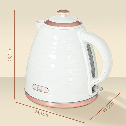 Elektriskā tējkanna 1,7 l, 2200 W, ātrvārīšanās, noņemams filtrs
