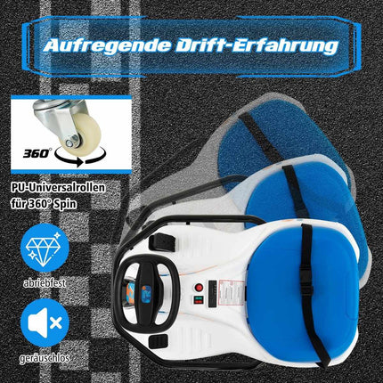 Elektriskais bērnu gokarts, 24 V, 360° dreifs, vecums 3+