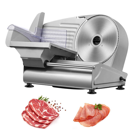 Electric Meat Slicer, 180W, 7.5in Blade, 0-15mm