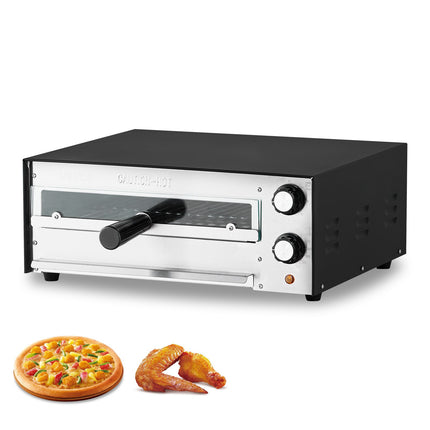 Electric Pizza Oven 12-Inch, 1450W, 572F, Timer