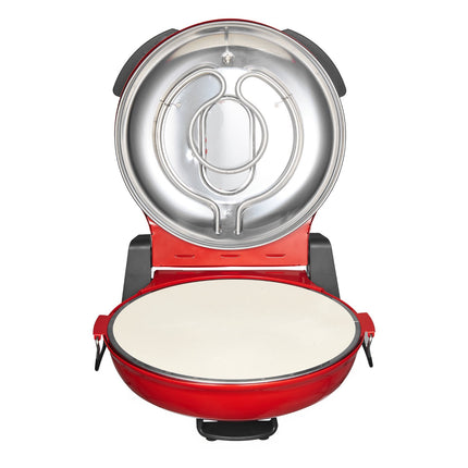 Electric Pizza Oven 12-Inch Stone, 1200W, 420C Window