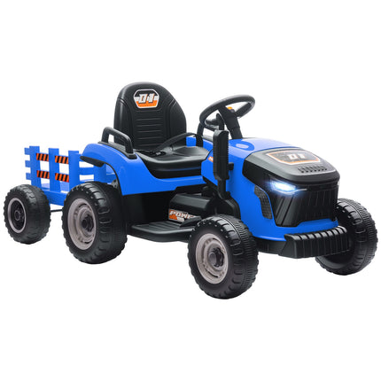 Elektriskais braucamtraktors bērniem, tālvadības pults, vecums 3-8 gadi, zils