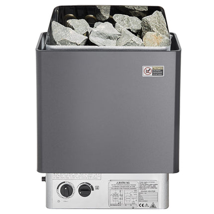 Electric Sauna Heater 8 kW for 8–12 m³ Rooms, 400V, 3 h Timer
