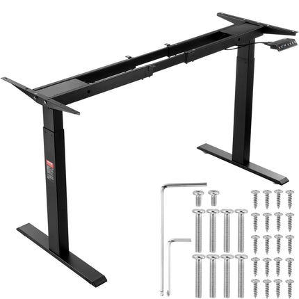 Electric Standing Desk Frame, Dual Motor, 70–117 cm