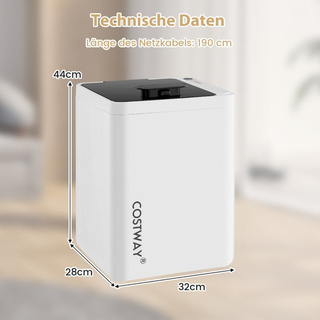 Elektriskais dvieļu žāvētājs, 23 l, automātiska izslēgšanās, taimeris, LED displejs