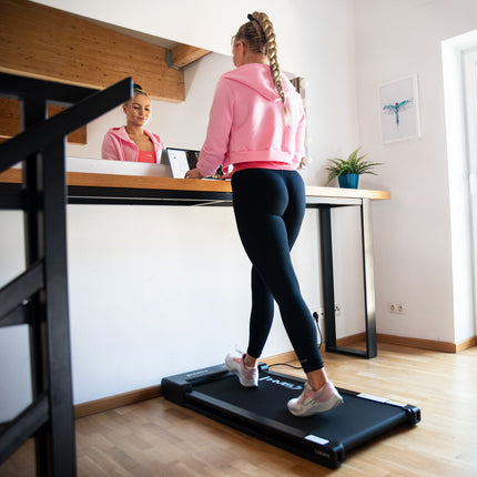Elektriskais skrejceliņš, salokāms, mājas fitnesa aprīkojums