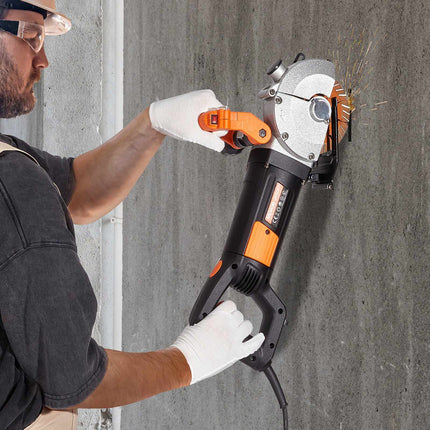Electric Wall Chaser 2500W, 133mm Blade, Water Pump