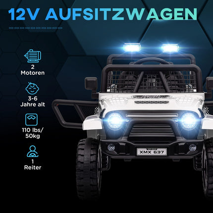 Electric children's car 12V - off-road, music, remote control