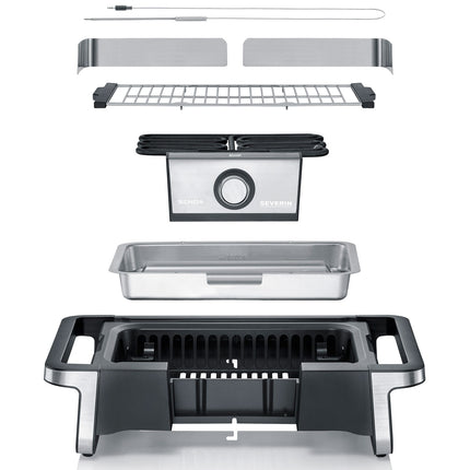 Electric grill table 500°C PG8113 VO GTS Senoa Boost