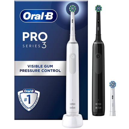 Electric toothbrush Pro3 Duo Black / White