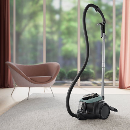 Electrolux Clean 600 bezmaisa putekļsūcējs ar HEPA filtru, okeāna zaļa