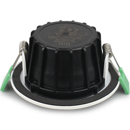 Ellen Recessed downlight Dim-to-Warm 520lm IP65 3-pack White