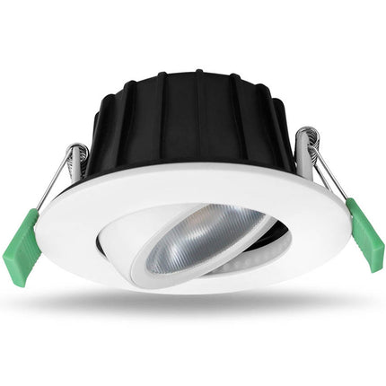 Ellen Recessed downlight Dim-to-Warm 520lm IP65 3-pack White
