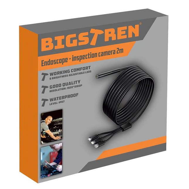 Endoskops - pārbaudes kamera 2m Bigstren 23020
