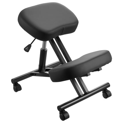 Ergonomic Kneeling Chair With Wheels, Adjustable Height