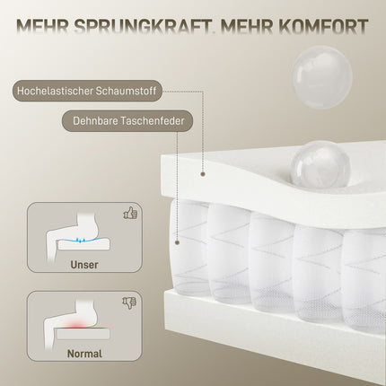 Ergonomisks biroja krēsls, regulējams galvas balsts, slīpums, pelēkbalts
