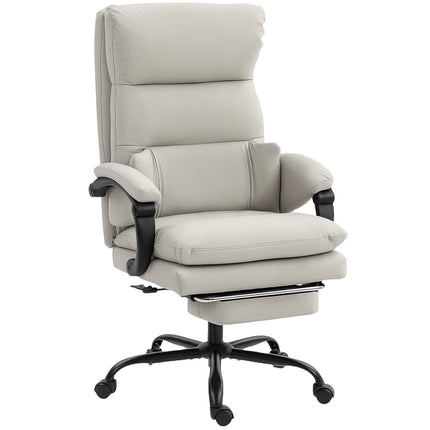 Ergonomisks biroja krēsls, regulējams, jostasvietas atbalsts, gaiši pelēks